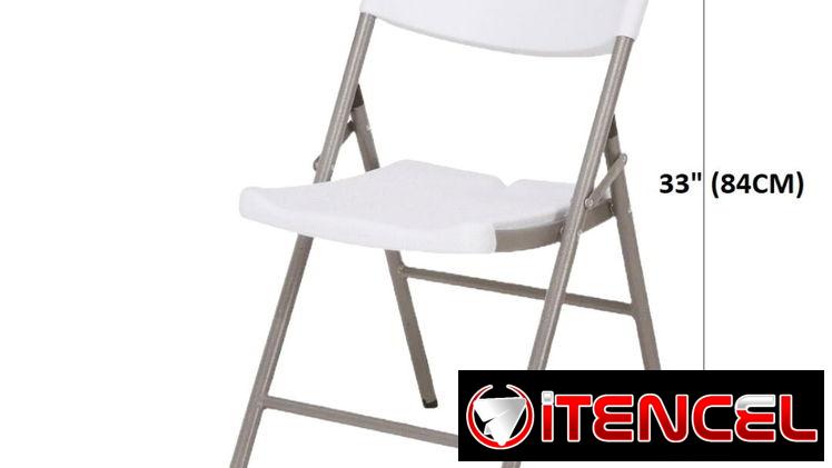 SILLAS PLEGABLES BLANCAS ,NUEVAS EN SU CAJA