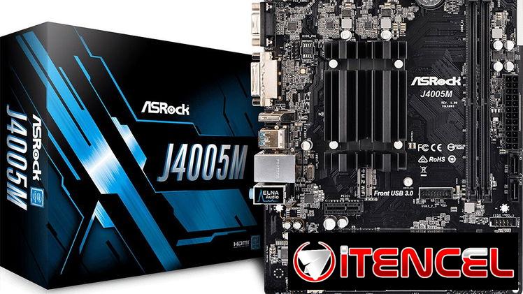 🖥️ ¡EN VENTA! KIT ASRock J4005M + Dual Core+ 4GB DDR4 TEL.5266I337