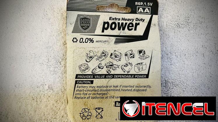 Pilas AA (No recargables)