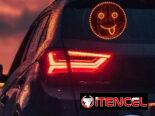 luz LED para ventana trasera de coche con forma de mano