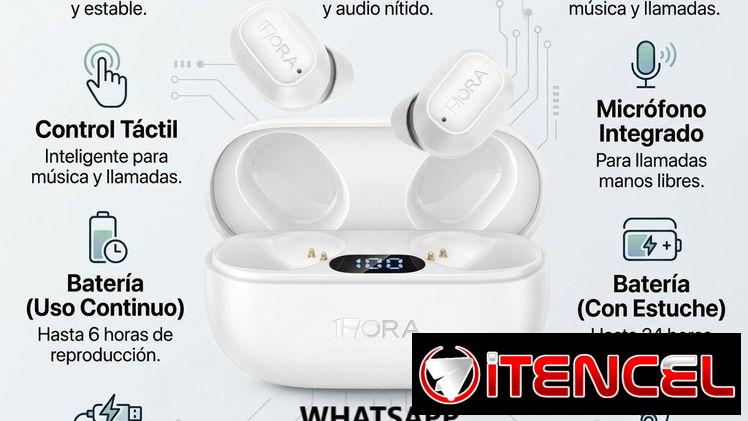 Audífonos 1Hora con Cancelación de Ruido AUT212, ENTREGA DE FACTURA, VARIEDAD DE AUDÍFONOS, ETC