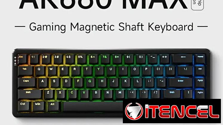 Teclado MAGNÉTICO 65% Ajazz AK680 Max nuevo en caja!!!!