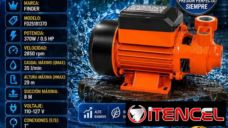 💧BOMBA💧DE AGUA FINDER 1/2 HP – 1″ – 110V. MENSAJERIA CON FACTURA Y GARANTIA. 📲 54833699