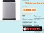 LG 9kg Lavadora Automática Programa Delicado, Lavadora LG 9kg Automática Nivel Agua 1 al 8 VPT#-0508
