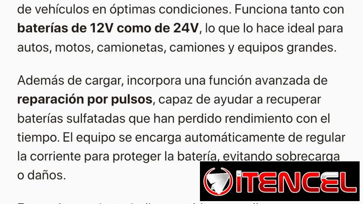 Cargador inteligente