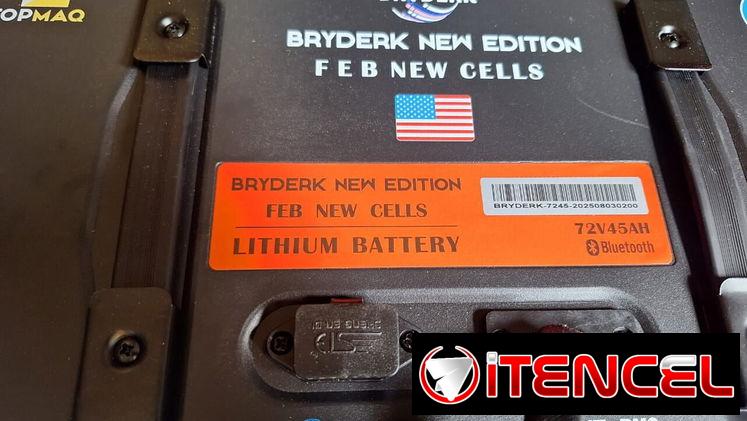 Batería 72V 45Ah Topmaq Bryderk