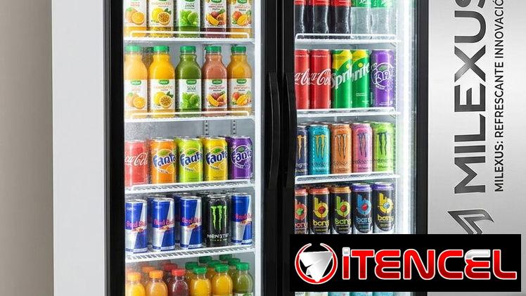 🧊 20 PIES 🧊 NEVERA EXHIBIDORA 20 PIES MILEXUS. MENSAJERÍA CON FACTURA Y GARANTÍA. TLF 54833699