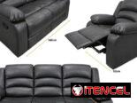 Juego de sala reclinable