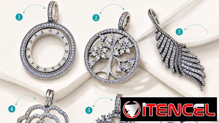 collares y dijes de cadena Pandora copia 1×1 plata s925