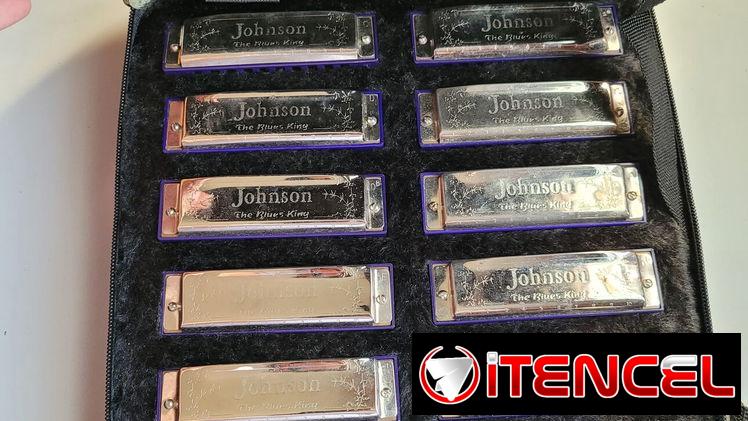 Juego de armónicas Johnson, The Blues King