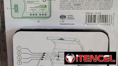 Protector de voltaje monofásico 220v TROEN