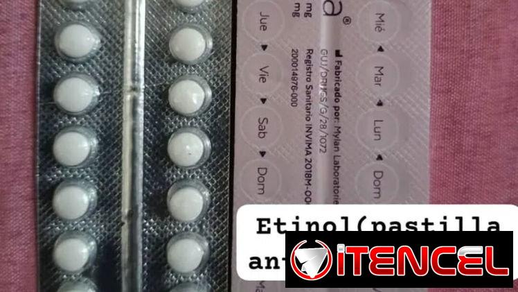 Tabletas anticonceptivos oceira