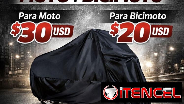 🛵 CAPA IMPERMEABLE PARA MOTO Y BICIMOTO NUEVAS