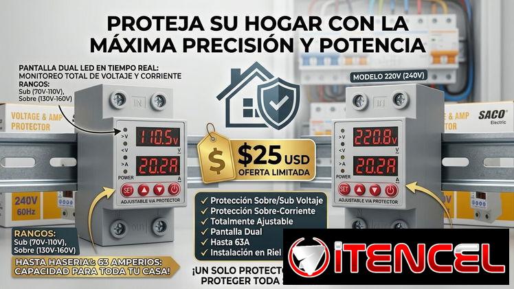 Regulador 63 A 110v , para toda la casa