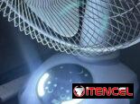 🟩Ventilador recargable con potente panel solar🟩