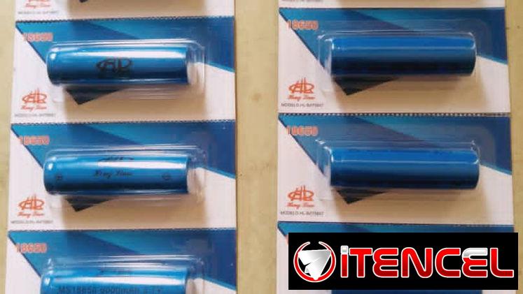 Pilas (Baterías) de Litio. Modelo 18650 Capacidad: 6000mAh   Para Bocinas, Radios y Lámparas Recargables. Ventiladores.