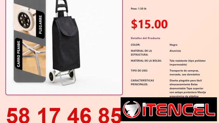 CARRITO DE COMPRA NEGROS