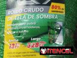 ✅️ ROLLO DE MALLA DE SOMBRA ( 4 x 100 ) ✅️ // DISPONIBLE EN COLOR VERDE