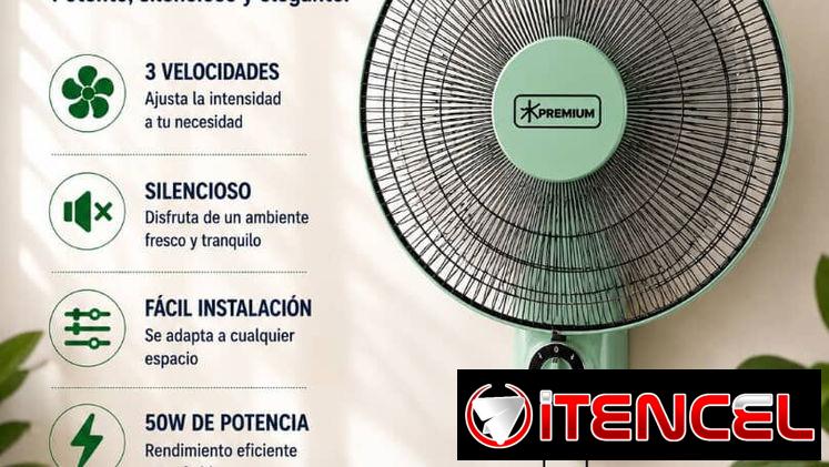 ventilador de pared