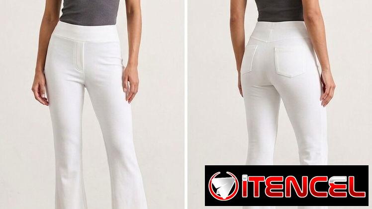 Pantalón Wide-Leg Estilo Minimalista – Elegancia y Confort Talla M/L 25