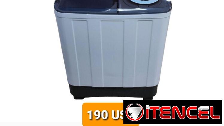 Lavadora 10 kg semiautomática