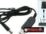 GANGA + OFERTA!!! Adaptador USB-9V Cable convertidor USB a 9V Router Nauta Hogar.