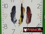 Reloj de pared Medida: 22 x 22 cm (Pila no incluida) en 3500 cup