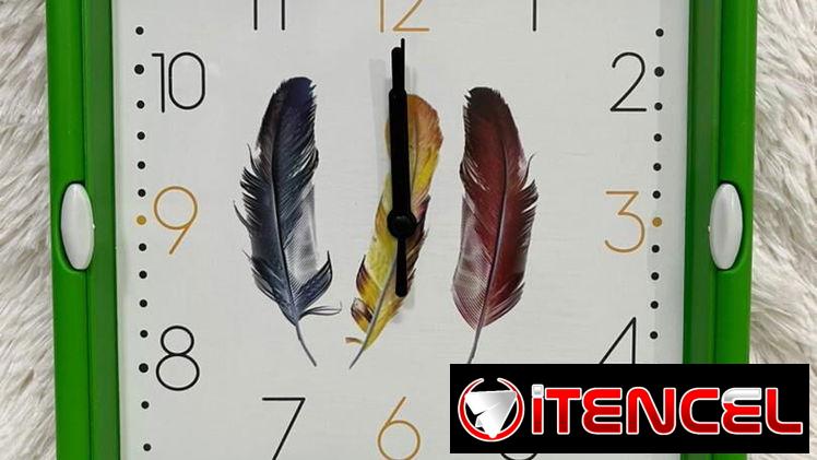 Reloj de pared Medida: 22 x 22 cm (Pila no incluida) en 3500 cup