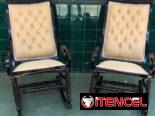 ⚜️ Pareja de Comadritas antiguas restauradas • Entrega incluida 🚛