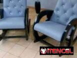 Excelente Juego d Sillones  Tapizados