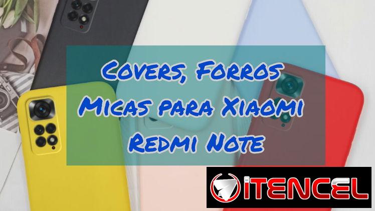 Xiaomi Cover Forros Redmi Note 12C,13C,14C,15C,12,13,14,15 Pro Plus