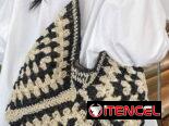 Cartera tejida en tendencia