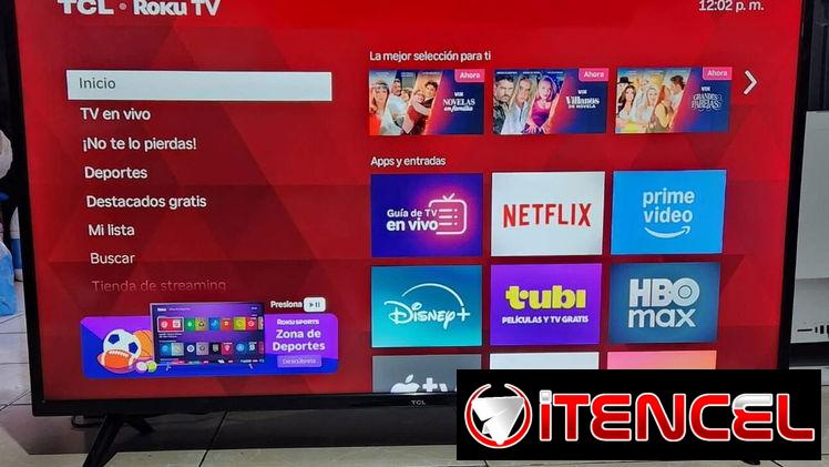 TELEVISOR TCL 43 PULGADAS ROKU TV