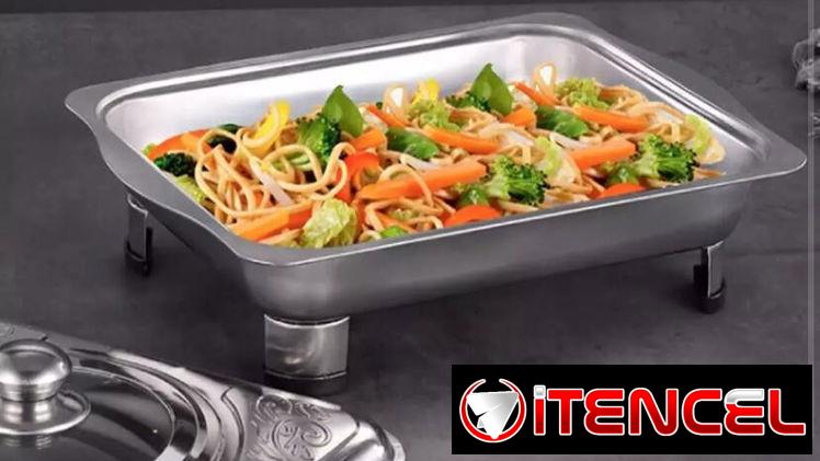 Bandeja para bufet acero inoxidable (L&G)