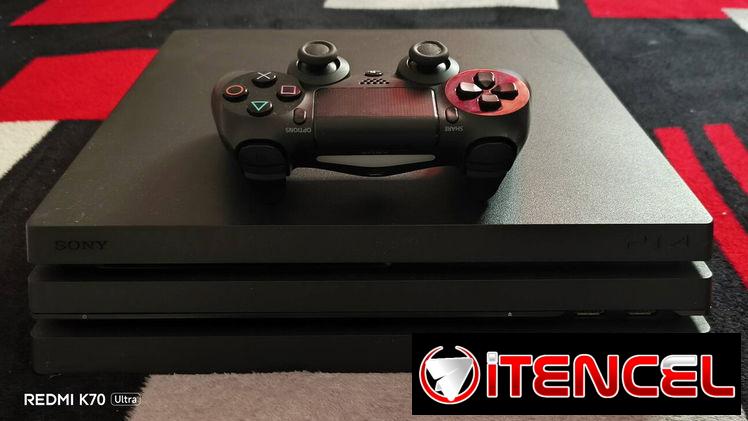 VENDO CONSOLA PS4 PRO PIRATEADO LLENO DE JUEGOS BUENOS Y TRAE DOS MANDOS LLAME O ESCRIBA