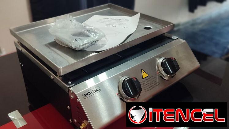 Planchas para hamburguesa de acero inoxidable nueva en caja GANGA!!!!