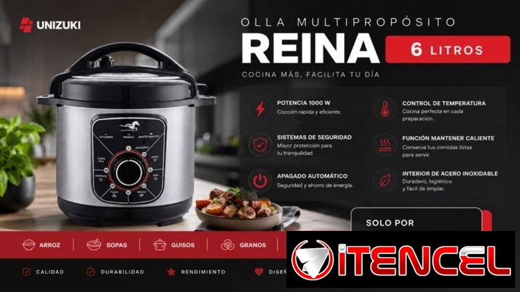 Olla reina multinacional 6 litros