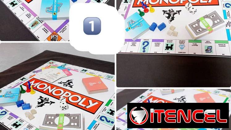 MONOPOLIO CLÁSICO DE PVC 35X35