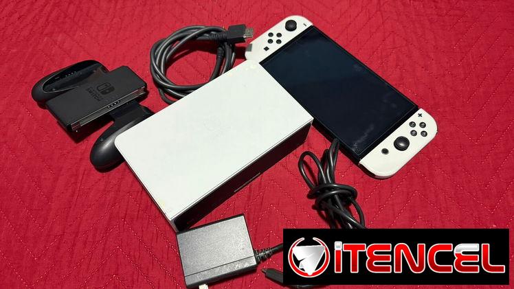 Nintendo Switch OLED original + garantía + soporte incluido