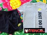 Conjunto de shorts y pullover Nike para niños de 2 a 3 años