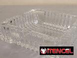 Cenicero de cristal  Medida 10 x 10 cm y 12cmx12cm Precio 3, 5 y 6usd