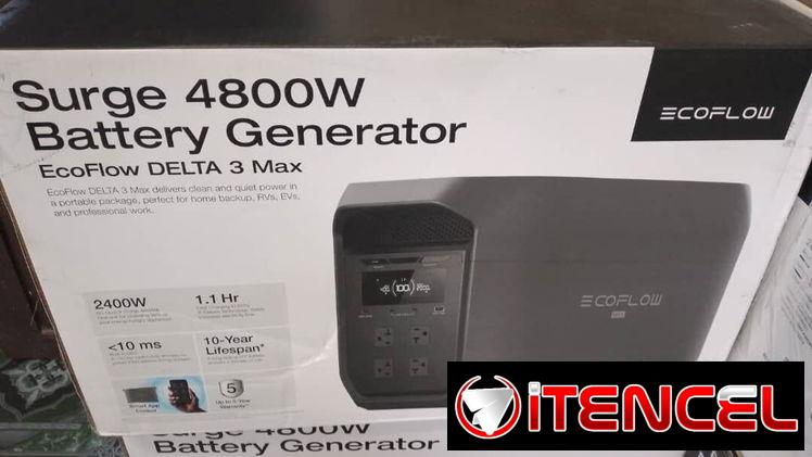 EcoFlow DELTA 3 Max (Generador Portátil).