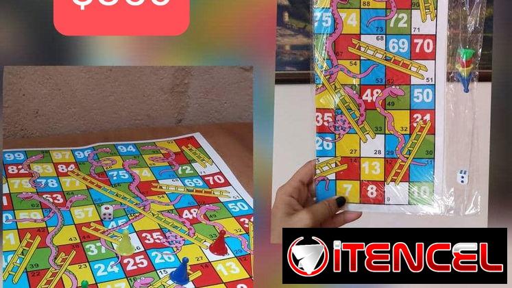 Rompecabezas para niños y adultos, juego de serpientes y escaleras,dados traslúcidos cubo de Rubik, cartas Uno, etc..