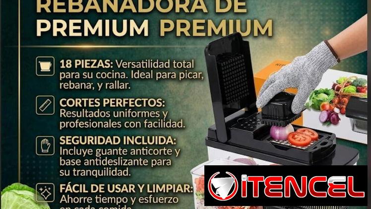 Picadora y Rebanadora Premium! 🍅