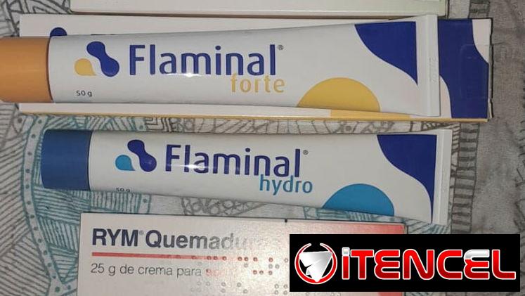 Pomadas debridantes, para heridas, úlceras y quemaduras…Flaminal hidro y forte 50g