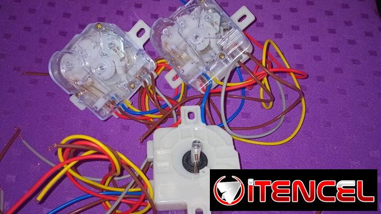 reloj de lavado ,kit de desagüe , correa de lavadora ,  reductor de lavadoras  de 4 huecos