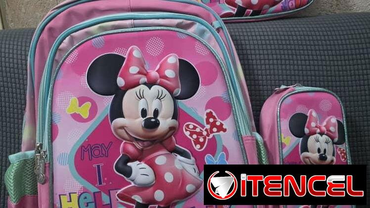 Mochilas para niños 3 en 1 varias tematicas