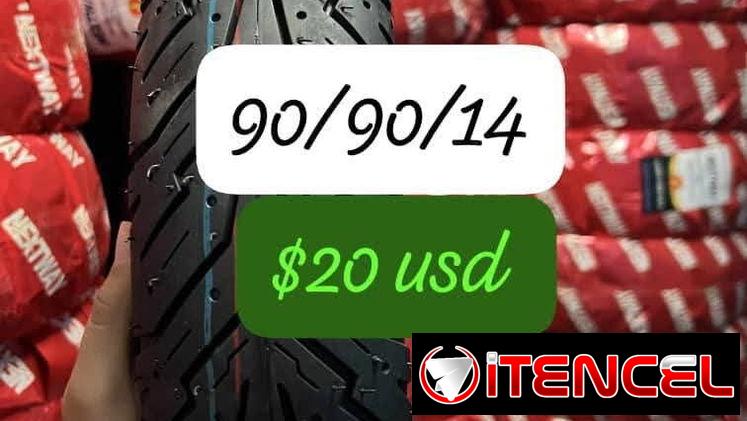 GOMAS 90/90/14 PARA BICIMOTO ‼️MARCA NEXTWAY