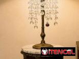 LÁMPARA DE DISEÑO ART DECO con mesa-pedestal