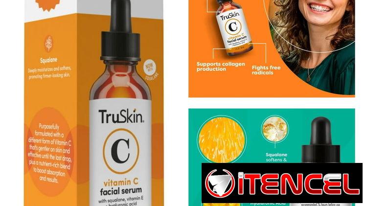 Serum Truskin con vitamina c  originales pomos sellados